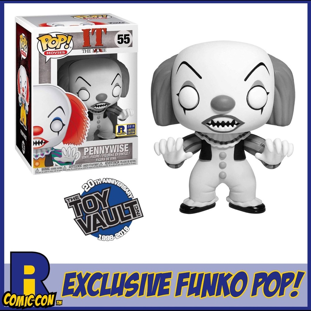 Pennywise POP Figure 2018 Collectible *EXCLUSIVE*